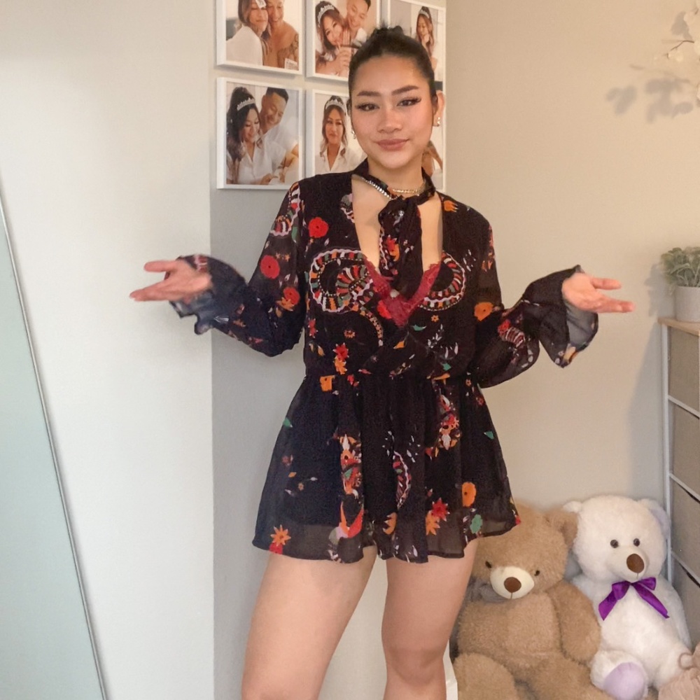 Summer Open front Playsuit